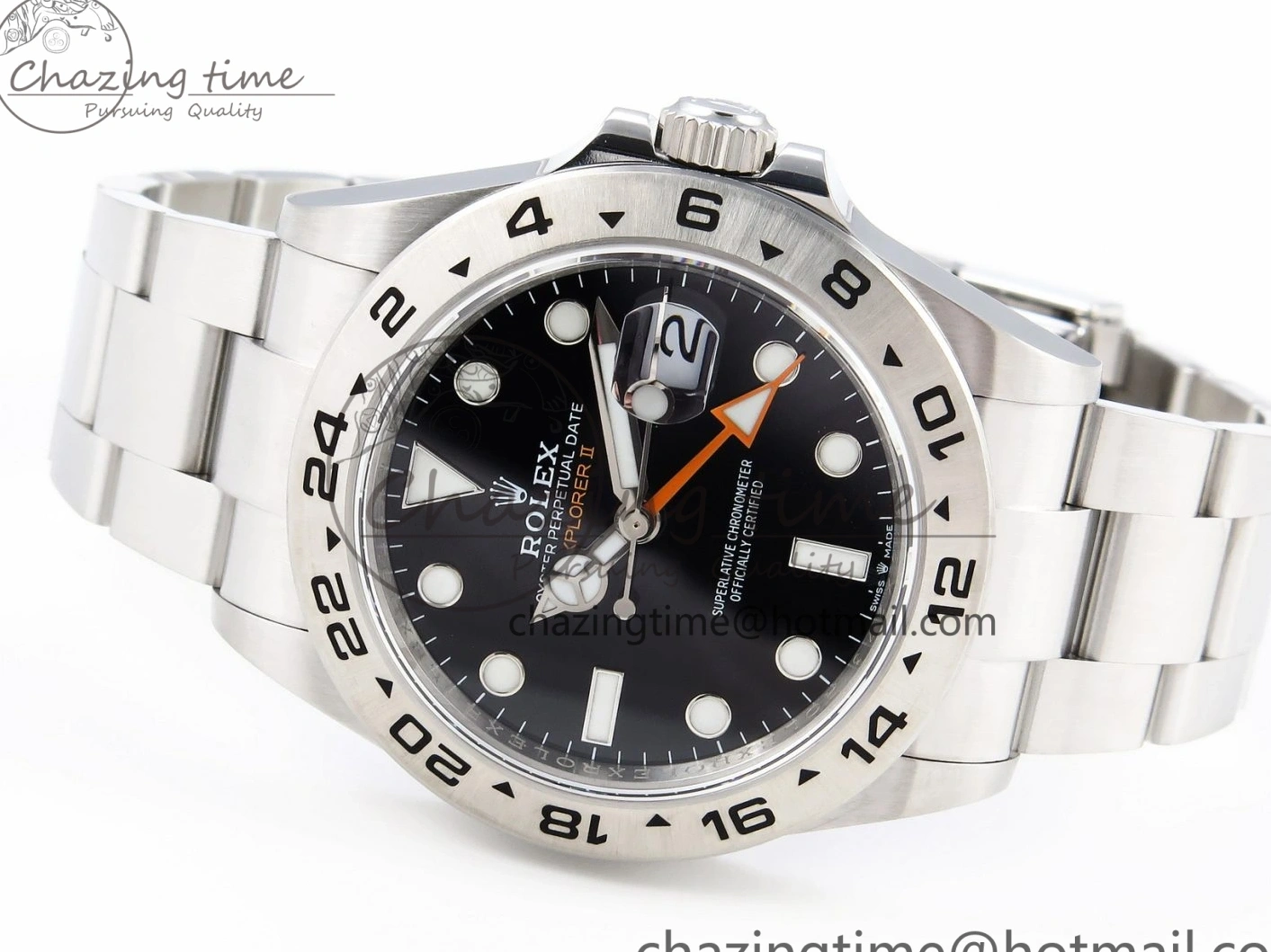 MiroTime 0329 Explorer II 42mm 226570 Black 904L SS GMF 1:1 Best Edition Black Dial on Bracelet VR3285 CHS HighPerformance 1903